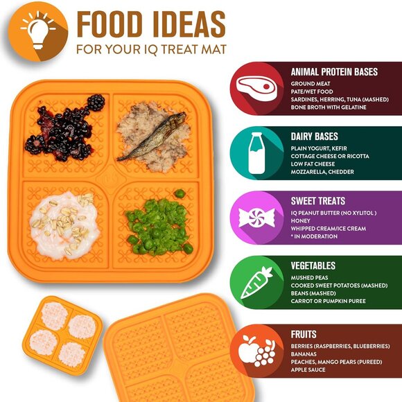 Pet Lick Mat for Dogs Dog Cat Cats Slow Feeder IQ Treat Puzzle Enrichment New - Picture 3 of 8